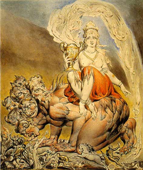 William Blake, The Whore of Babylon