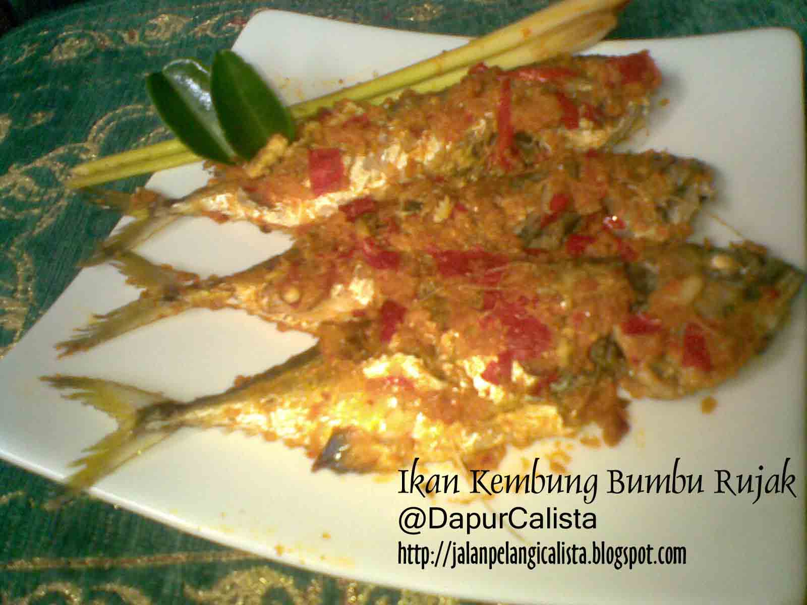 Dapurcalista Ikan Kembung Bumbu Rujak