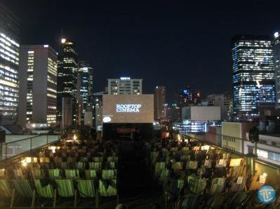 Rooftop Bar & Exterior Cinema in Melbourne, Australia Rooftop Bar & Exterior Cinema in Melbourne, Australia