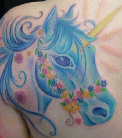 Bad Unicorn Tattoos