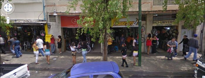 google street view madrid prostitute