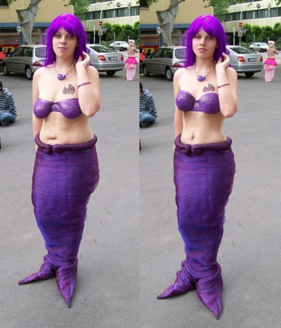 photoshop fails before and after. Let's see cosplay girls before and after Photoshop manipulations.