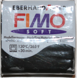 Black Fimo Soft Clay