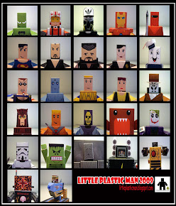 Little Plastic Man Paper Toys