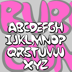 graffiti alphabet bubble letters02