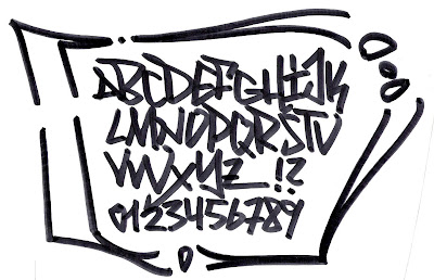 Free Graffiti Alphabet1