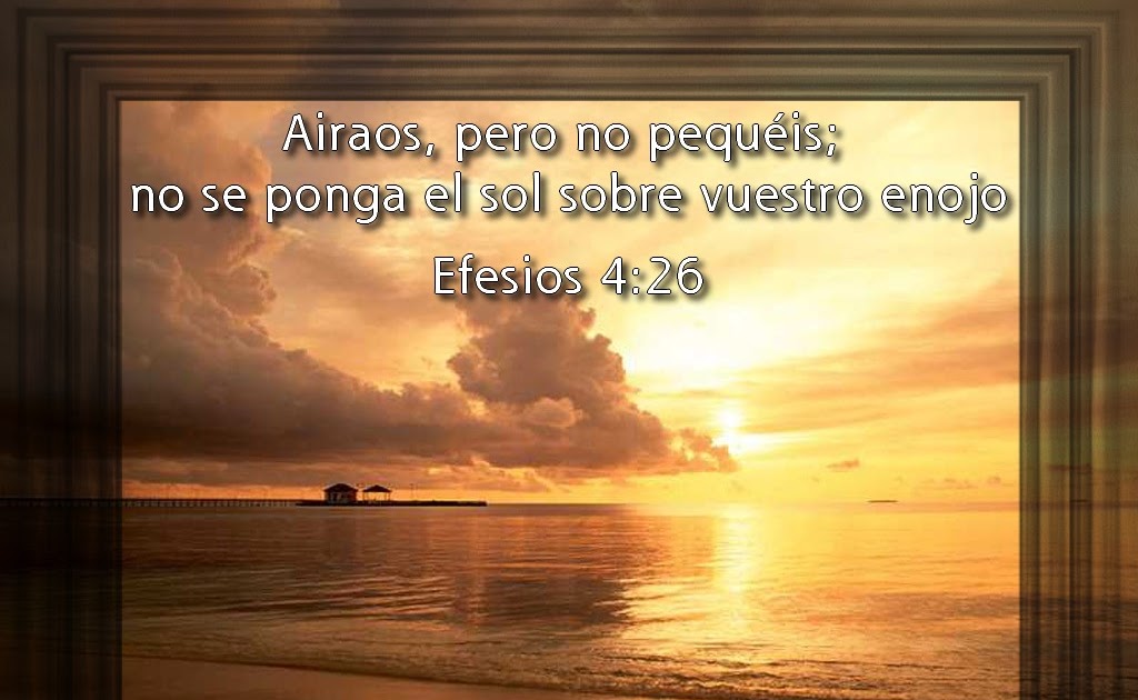 Airaos, pero no pequéis; no se ponga el sol sobre vuestro enojo | Papel
