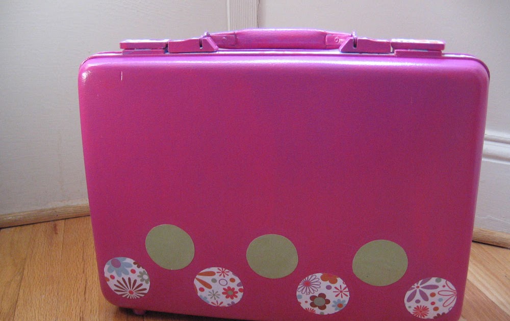 Creative Reveries Painted Briefcase Tutorial
