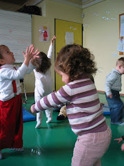 Los peques en clase de música