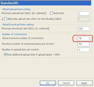 Number Of Connections Utorrent