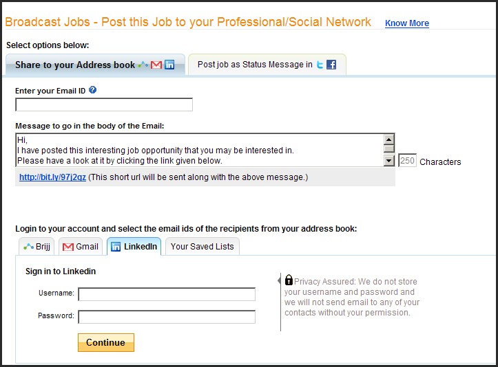 New Job Share Option For Recruiters In Naukri