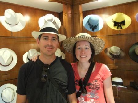 panama hat palm. Panama hats which are made