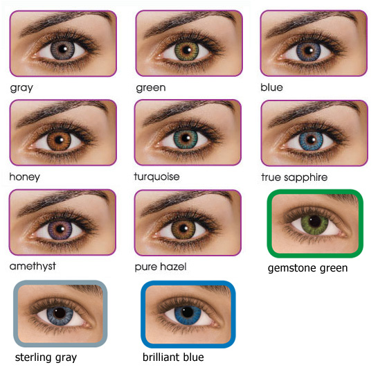our color contact lens