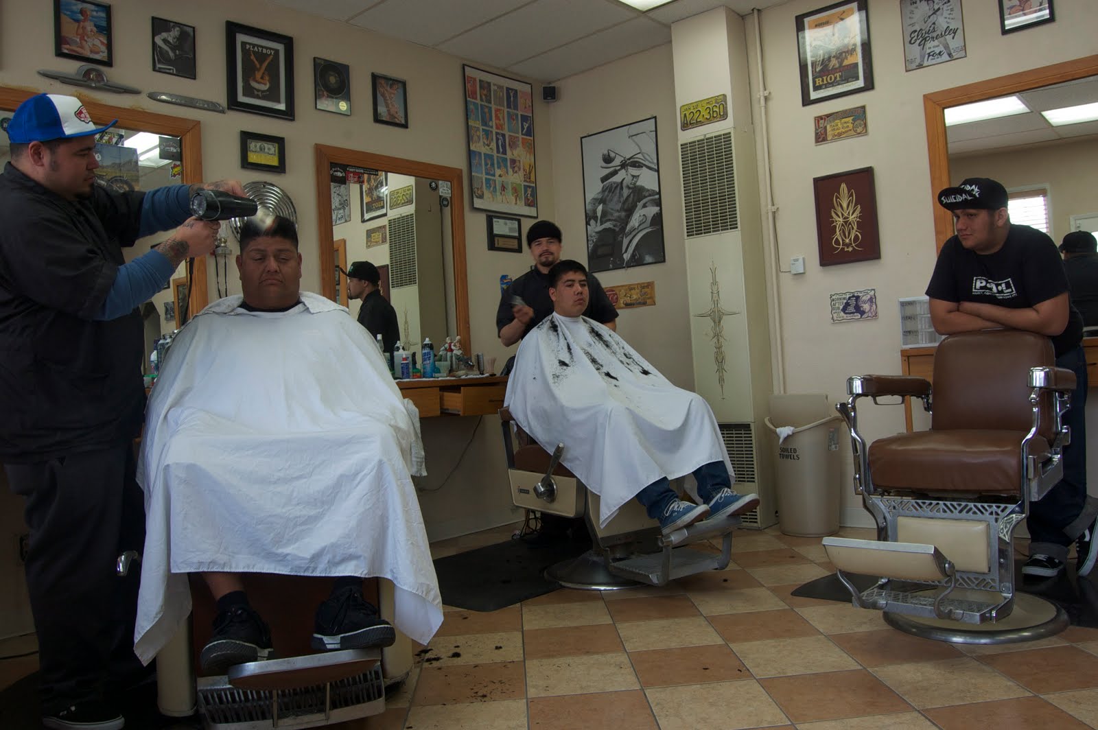 ... to the Stay Gold Retro Barber Shop in Fontana, CA Rockabilly Dreams