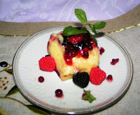 Articole culinare : DESERT CU FRUCTE DE PADURE