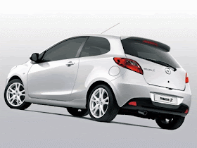 Mazda 2 White Performance Vehicle Pictures