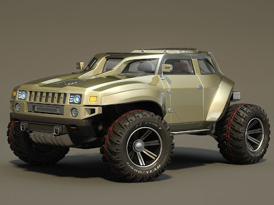 This Hummer HB concept car