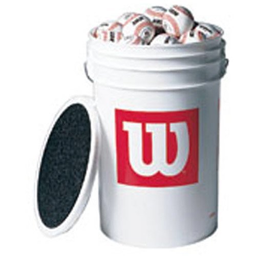 Toys and Game Cheap. Wilson A 1010 Blems Bucket of Baseballs (3dozen