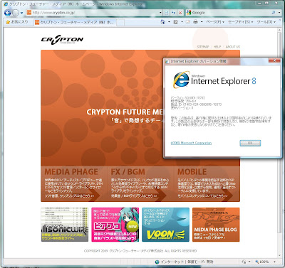 Internet Explorer 8