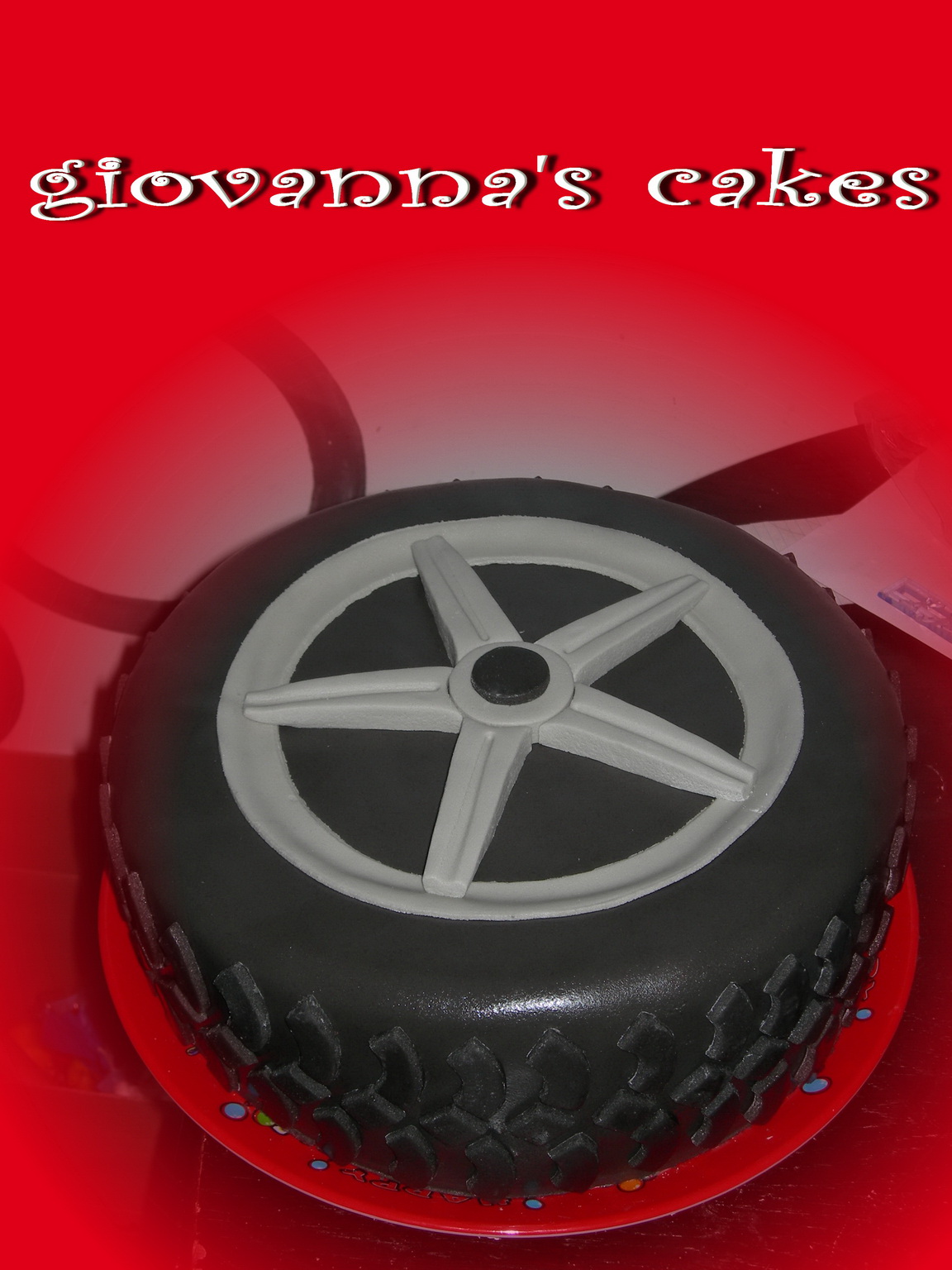 giovanna's cakes car wheel cake