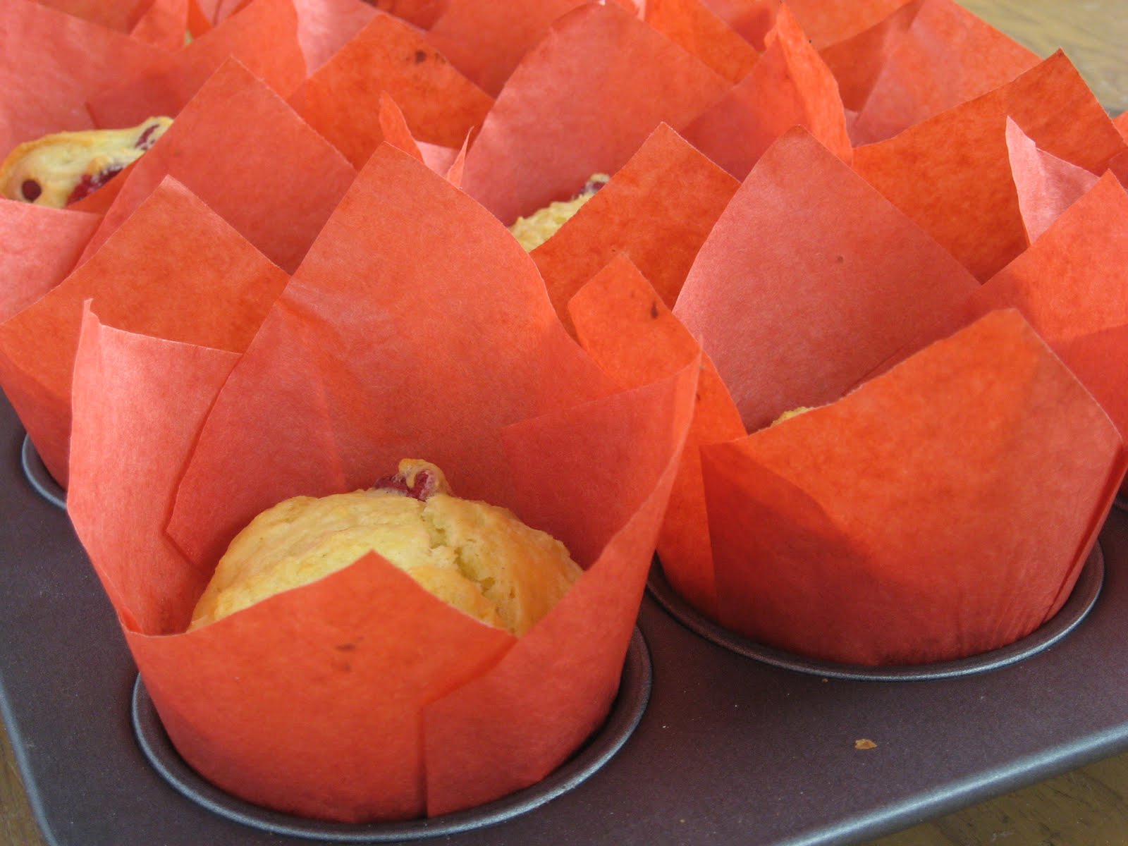 Hearth Arts Bring the Garden in Friday with Tulip Muffin Papers