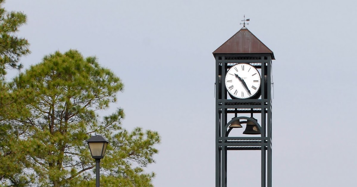The University of North Carolina Wilmington UNCW Clock Tower History