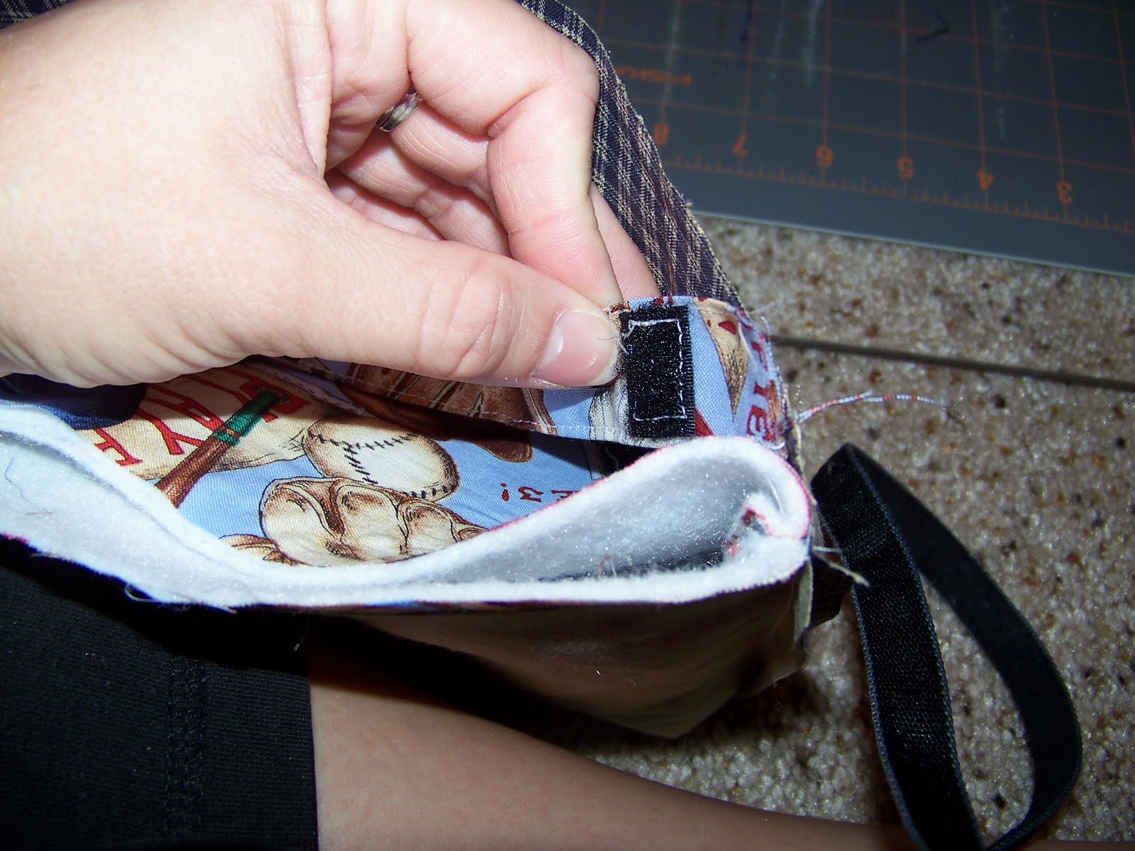 Colors Not Yet Invented Boy's Bike Bag Tutorial