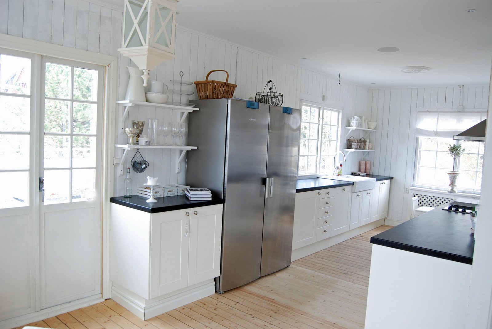 My shabby chic house: fredagsmys i nya köket!