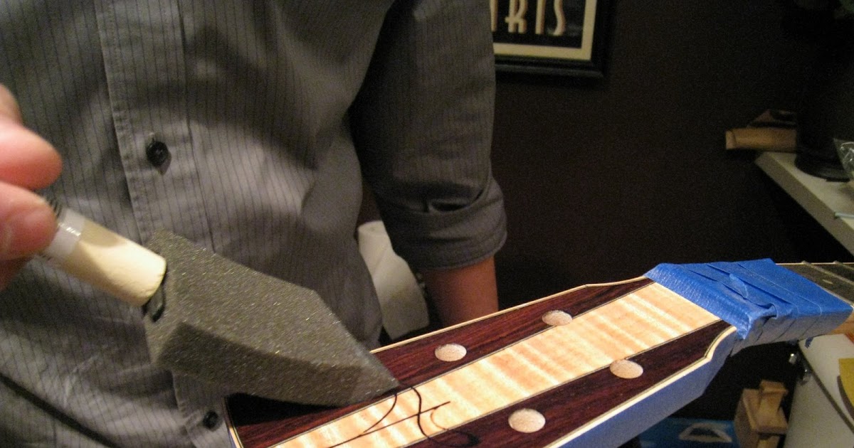 Building an Acoustic Guitar in your Kitchen FINISHING Lacquering