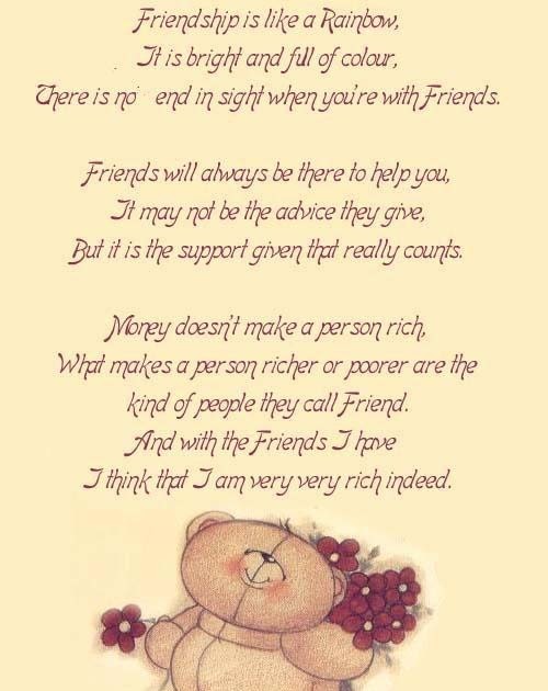 Cute Friendship Quotes, Inspiring Friends Poems, Motivational
