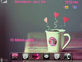 BlackBerry Bold OS 6 Themes: Rainbows - Blackberry ThemePark.