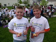 Hunter at the Fun Run 2008