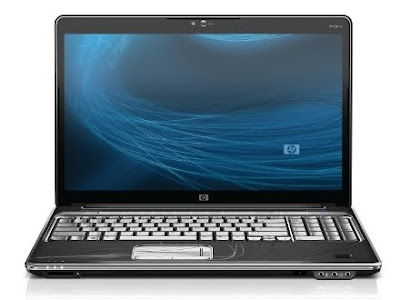 HP HDX X16 laptop front view