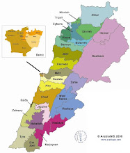 Lebanon Electoral Districts