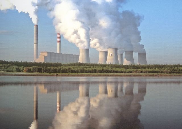 Bełchatów Coal Power Plant ~ Coal Energy thermal power plant with diagram 