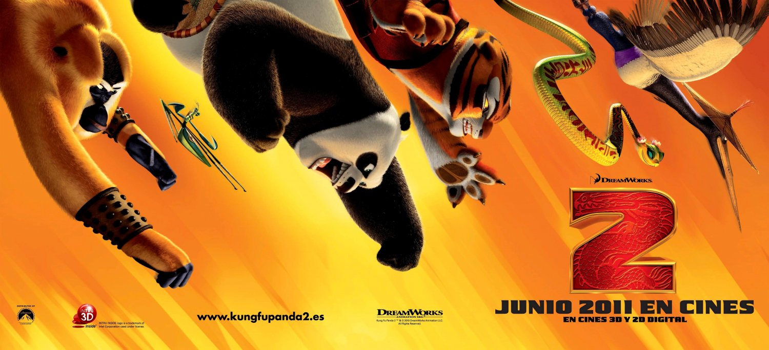 Kung Fu Panda 2 [Animation, Danish, 2011]