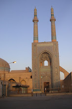 Yazd, Jame mosque, November 2007