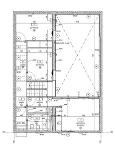 Plano de casa chorizo reformada