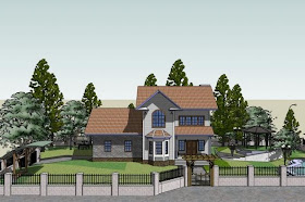 Arquitectura De Casas 3d Servicio De Dibujo De Casas