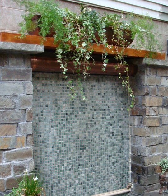 Arquitectura de Casas: Fuente para el patio