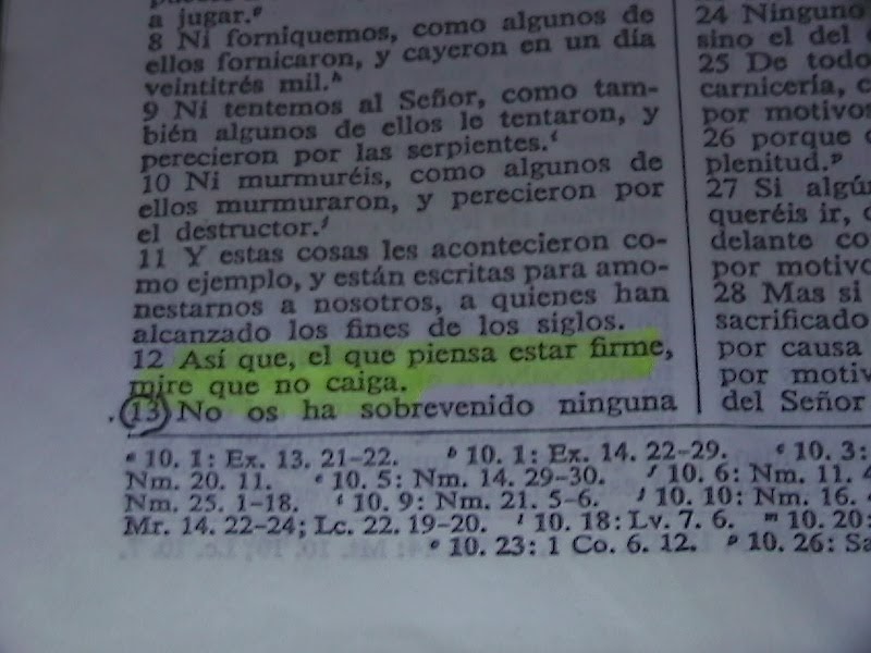 El que piensa estar firme, mire que no caiga CRISTOADICTO