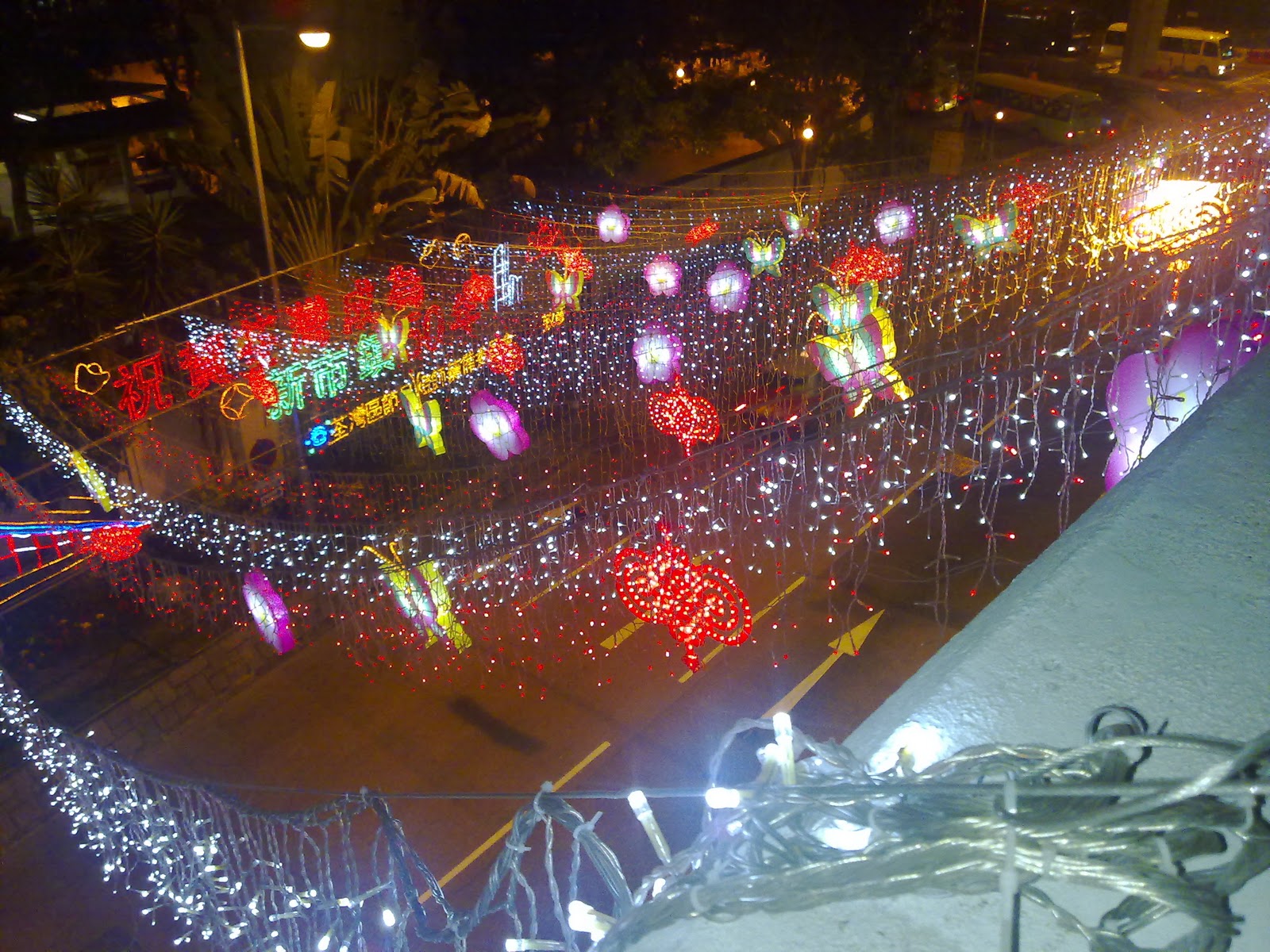 LED Fever LED decoration light for Chinese New Year in Tsuen Wan, Hong