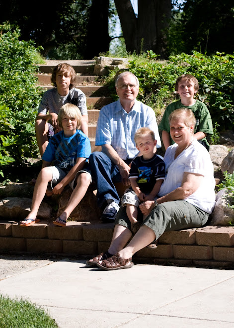 Grandma and Grandpa and the Boys..