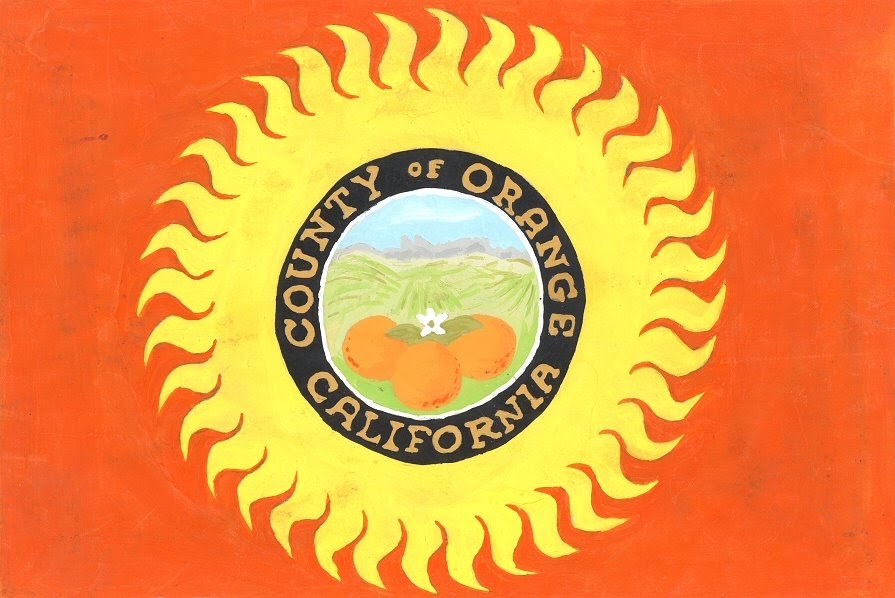 O.C. History Roundup Orange County's flag
