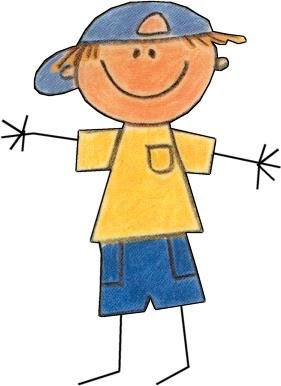 Boy Stick Man