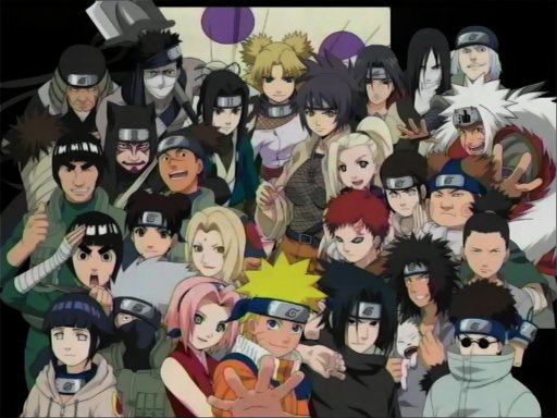 Naruto Clássico: Informações Personagens