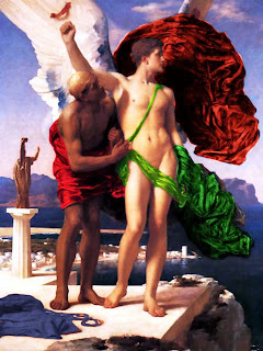 Icarus and Daedalus - Frederic Leighton