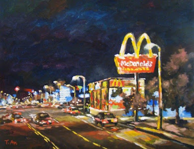 Macdonalds, Oil, 18x24