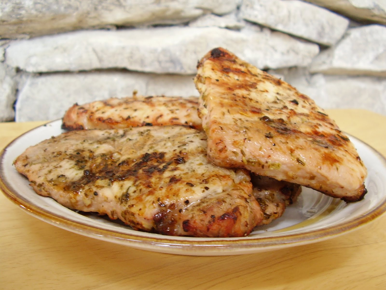 The Sweet Life Greek Marinated Pork Chops