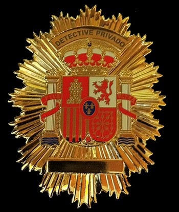 Insignias Online Placa Detectives Privados